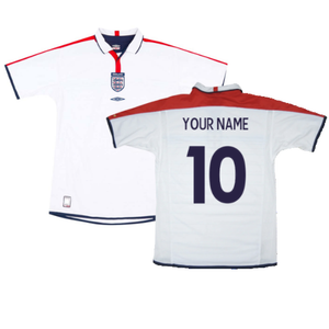 England 2003-05 Home Shirt (XL) (Excellent) (Your Name)_0