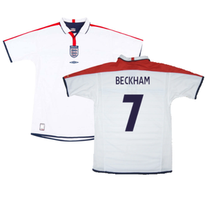 England 2003-05 Home Shirt (XXL) (Excellent) (BECKHAM 7)_0