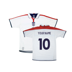 England 2004-05 Home Shirt (XL) (Very Good) (Your Name)_0