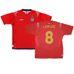 England 2004-06 Away Football Shirt (Excellent) (LAMPARD 8)_0