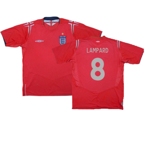 England 2004-06 Away Shirt (S) (Excellent) (LAMPARD 8)_0