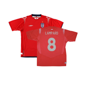 England 2004-06 Away Shirt (Very Good) (LAMPARD 8)_0