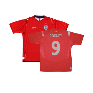 England 2004-06 Away Shirt (Very Good) (ROONEY 9)_0