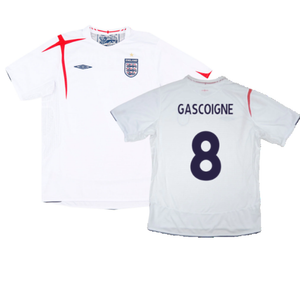 England 2005-07 Home (M) (Excellent) (GASCOIGNE 8)_0