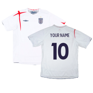 England 2005-07 Home Shirt (L) (Very Good) (Your Name)_0