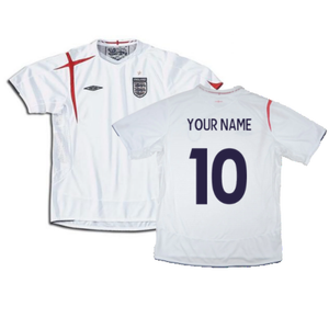 England 2005-2007 Football Shirt (YXL) (Fair) (Your Name)_0