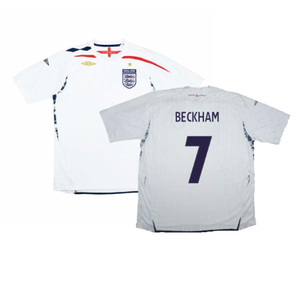 England 2007-09 Home Shirt (XL Boys) (Excellent) (BECKHAM 7)_0