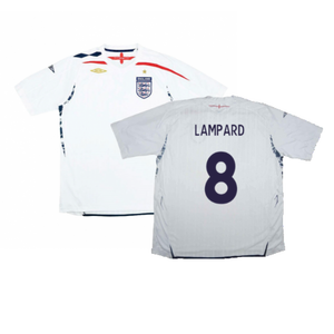 England 2007-09 Home Shirt (XL Boys) (Excellent) (LAMPARD 8)_0