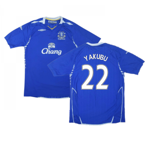 Everton 2007-08 Home Shirt ((Excellent) S) (Yakubu 22)_0