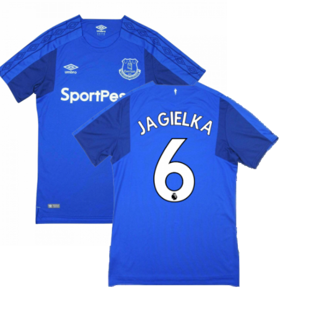 Everton 2017-18 Home Shirt (Good Condition) (L) (Jagielka 6)_0
