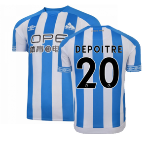 Huddersfield 2018-19 Home Shirt ((Excellent) M) (Depoitre 20)_0