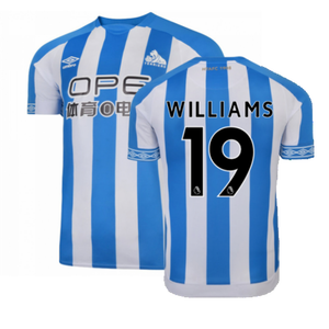 Huddersfield 2018-19 Home Shirt ((Excellent) M) (Williams 19)_0