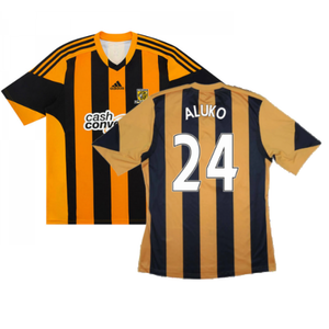 Hull City 2013-14 Home Shirt ((Excellent) S) (Aluko 24)_0