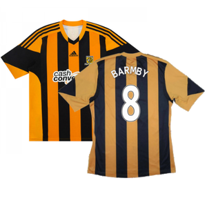 Hull City 2013-14 Home Shirt ((Excellent) S) (Barmby 8)_0