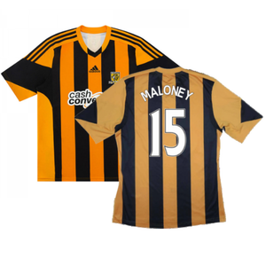 Hull City 2013-14 Home Shirt ((Excellent) S) (Maloney 15)_0