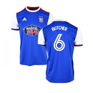 Ipswich Town 2018-19 Home Shirt ((Excellent) XXL) (Butcher 6)_0