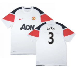 Manchester United 2010-11 Away Shirt ((Excellent) S) (Evra 3)_0