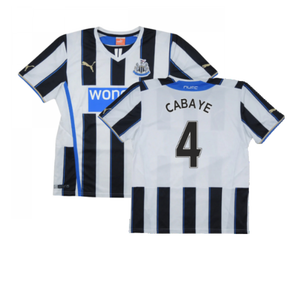 Newcastle United 2013-14 Home Shirt ((Excellent) XXL) (Cabaye 4)_0