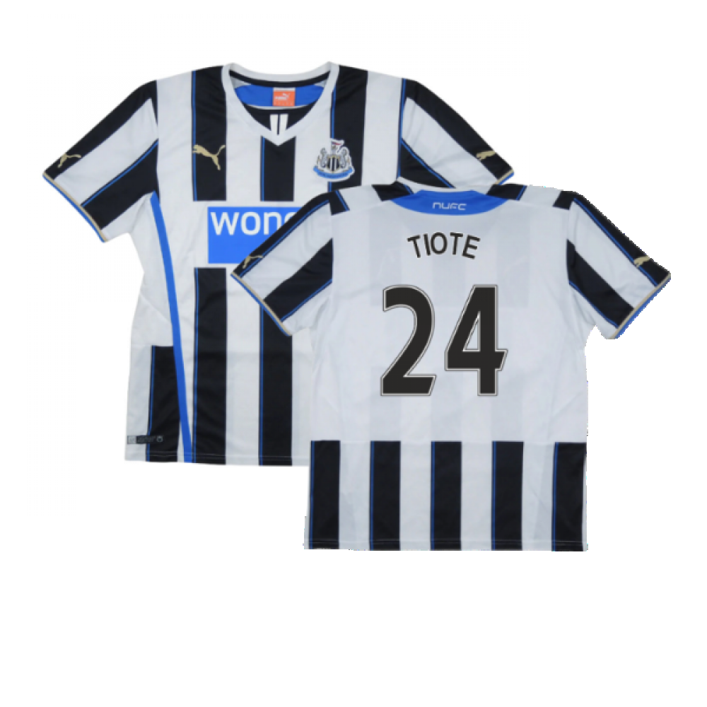 Newcastle United 2013-14 Home Shirt ((Excellent) XXL) (Tiote 24)_0