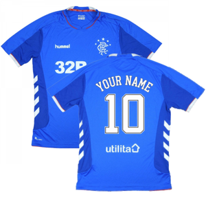 Rangers 2018-19 Home Shirt ((Excellent) L) (Your Name)_0