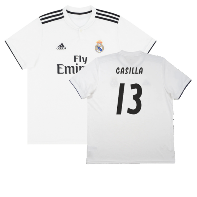 Real Madrid 2018-19 Home Shirt (S) (Very Good) (Casilla 13)_0
