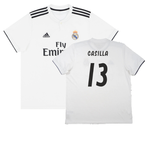 Real Madrid 2018-19 Home Shirt (S) (Very Good) (Casilla 13)_0