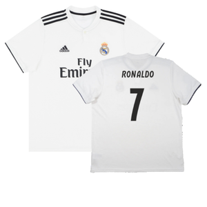 Real Madrid 2018-19 Home Shirt (S) (Very Good) (Ronaldo 7)_0