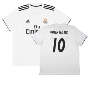 Real Madrid 2018-19 Home Shirt (S) (Very Good) (Your Name)_0