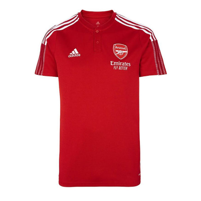 Arsenal 2021-2022 Polo Shirt (Active Maroon)