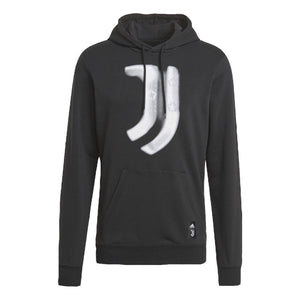 2021-2022 Juventus Hooded Top (Black)_0