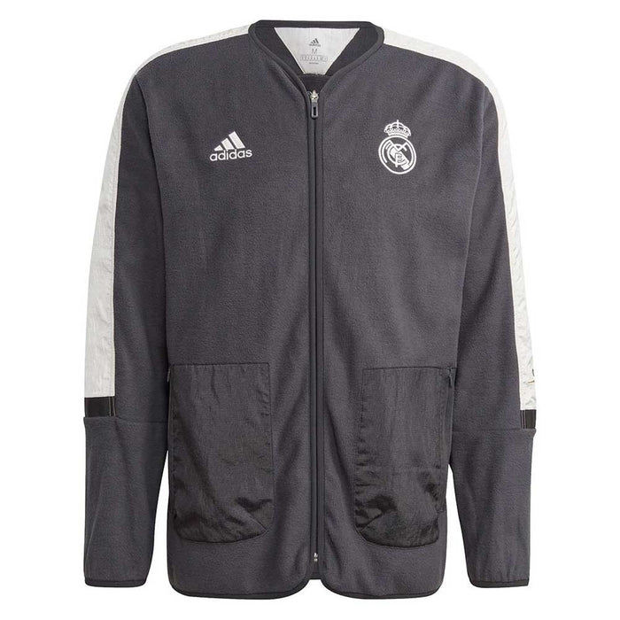 Real Madrid 2021-2022 Travel Midlayer (Carbon)