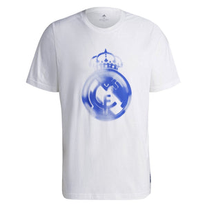 Real Madrid 2021-2022 Training Tee (White-Blue)_0