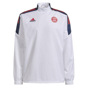 2021-2022 Bayern Munich EU Hybrid Top (White)_0