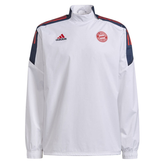 2021-2022 Bayern Munich EU Hybrid Top (White)