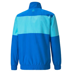 2021-2022 Marseille Pre-Match Jacket (Electric Blue)_1