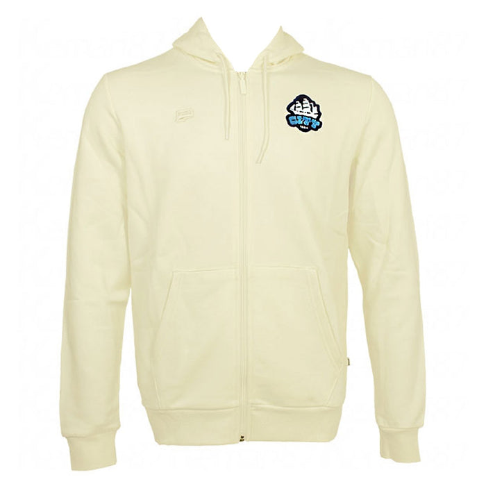 2021-2022 Man City FtblFeat FZ Hoody (White)