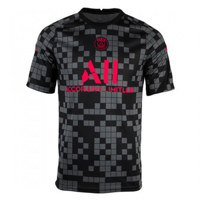 PSG 2021-2022 Pre-Match Training Shirt (Black)