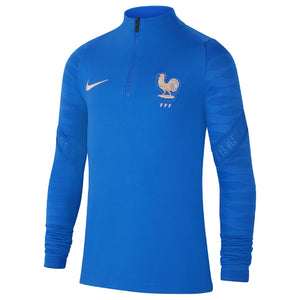 2022-2023 France Drill Top (Blue) - Kids_0