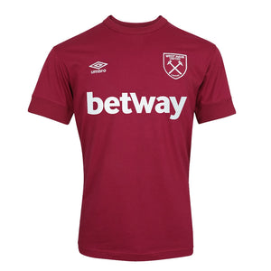 2022-2023 West Ham CVC Polo Shirt (Red Plum)_0