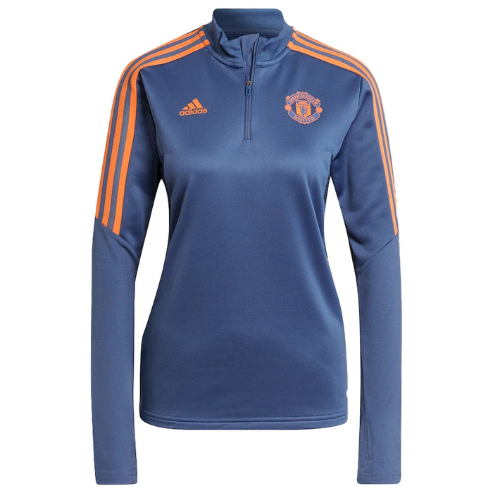 2022-2023 Man Utd Training Top (Blue) - Ladies