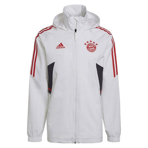 2022-2023 Bayern Munich Rain Jacket (White)_0