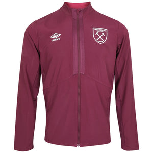 2022-2023 West Ham Presentation Jacket (U) - Grape Wine_0