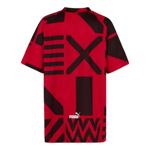 2022-2023 AC Milan Pre-Match Jersey (Red) - Kids_1