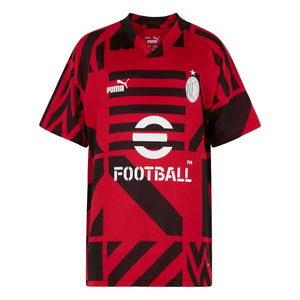 2022-2023 AC Milan Pre-Match Jersey (Red) - Kids_0