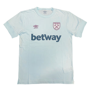 2022-2023 West Ham Travel Tee (S) - Blue Glow_0