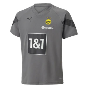 2022-2023 Borussia Dortmund Training Jersey (Smoked Pearl) - Kids_0