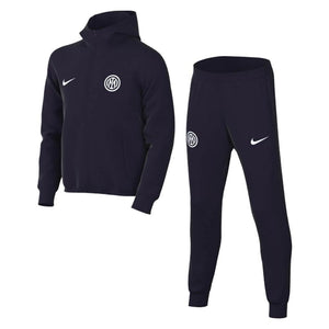 2022-2023 Inter Milan Hooded Tracksuit (Navy) - Kids_0