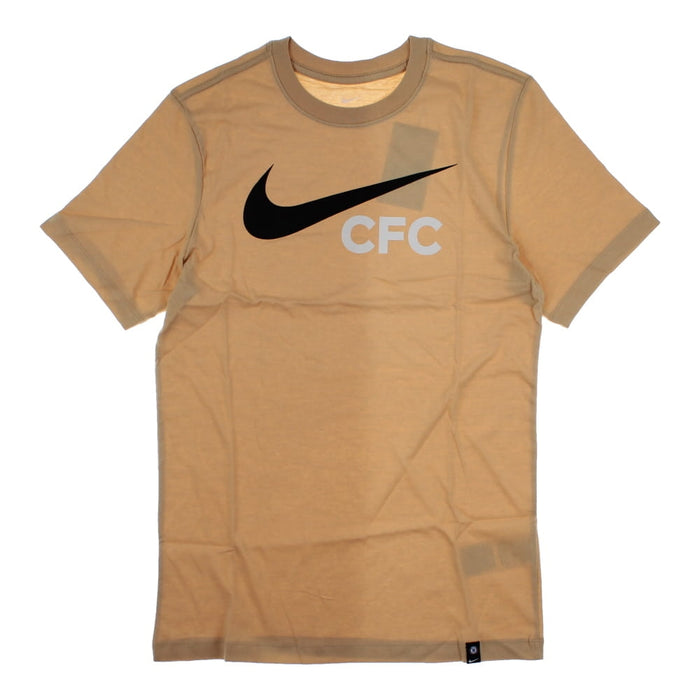 2022-2023 Chelsea Swoosh Tee (Beige)