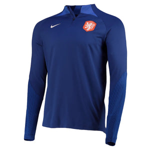 2022-2023 Holland Dri-FIT Knit Football Drill Top (Blue)_0