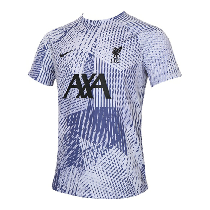 2022-2023 Liverpool Pre-Match Training Shirt (Pure Violet)